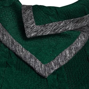 Sweter Damski Plus Dimensiunea Femei O-neck Maneca Lunga Solid Botton Pachwork Topuri Asimetrice Pulover Кофты Для Женщин