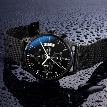 SWISH 2020 Top Brand de Lux Ceasuri Barbati Otel Inoxidabil rezistent la apă Ceas de mână pentru Bărbați Cronograf Cuarț Ceas Casual