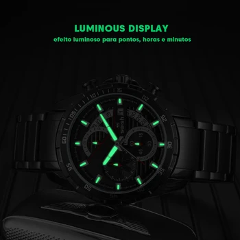 SWISH Top Ceasuri Barbati Brand de Lux din Oțel Cuarț Ceas de mână de Om Impermeabil Ceas Sport Cronograf Ceas Relogio Masculino