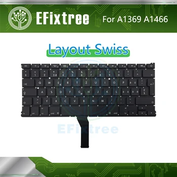Swiss A1466 Tastatură Pentru Macbook Air 13.3 inch A1369 Aspect de Fundal Șurub MC 2469 2559 2632 2924 2925 3178 2011-2017 An