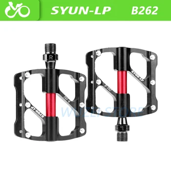 SYUN_LP ultralight Sigilate Pedala de Biciclete CNC din Aluminiu 3 Rulmenti Anti-alunecare Pedale De MTB Drum de Munte Ciclism Biciclete, Accesorii