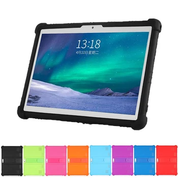SZOXBY Tableta 10.1 Universal Caz Silicon Moale pentru 10 10.1 inch Android Tablet PC Moale rezistent la Socuri Caz Acoperire L 9.44 în W 6.69 în