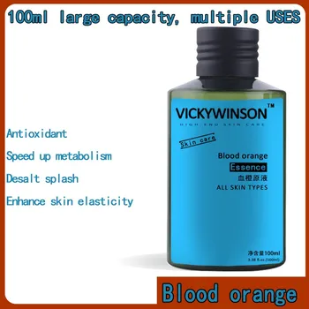 Sânge esenta de portocale 100ml Vitamina C Hidratare Acid Ser Luminează Pielea Sânge de Portocale Esență de Îngrijire a Pielii de Hidratare Face
