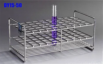 Sârmă Tub De Testare Rack 50 De Găuri Dia.16.5 mm din Oțel Inoxidabil de Înaltă Calitate, Toate Dimensiunile Disponibile În Magazin