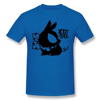 T-Shirt pentru Bărbați P-chan Porc Kanji Ranma 1 2 Bumbac Ranma Tricou 6XL Amuzant Plus Dimensiune Haine
