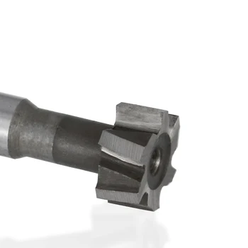 T-Slot Router Cam HSS End Mill 10-32mm Drept Coadă Freze Pentru prelucrarea Metalelor Nut Instrument de Tungsten Carbide Cutter