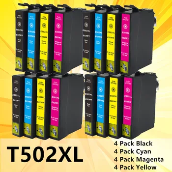 T502XL pentru Epson 502XL T502XL 502 XL cartuș de cerneală pentru Epson Expression Home XP-5100 5105 2860DWF 2865D cartușe de imprimantă