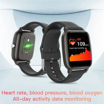 T98 Ceas Inteligent Temperaturii Corpului Heart Rate monitor Tensiunii Arteriale Fitness Tracker Sport smartwatch pentru Femei Barbati