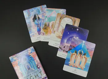 Tabla de Joc de Cărți de Tarot Oracle Activitatea de Lumina Ta Petrecere de Familie Carti de Joc pentru Adulti si Copii Carte de Divinație