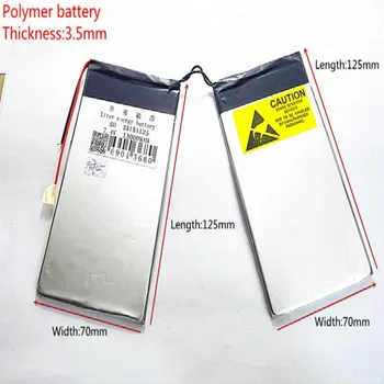 Tablet PC Baterie 7.4 V 13000mAh 35151125 DIY U30GT, U30GT1, U30GT2 dual patru-core tablet pc baterii Reîncărcabile