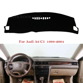 Tabloul de bord Capacul de Protecție Pad pentru Audi A6 C5 1998~2004 4B Accesorii Auto de Bord Parasolar Anti-UV Covor S-line 2002 2003