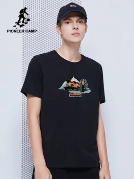 Tabără pionier În 2020 Moda Printed t camasa barbati Maneca Scurta Streetwear Hip Hop Bumbac Vara T-shirt pentru bărbați ADT0202194L