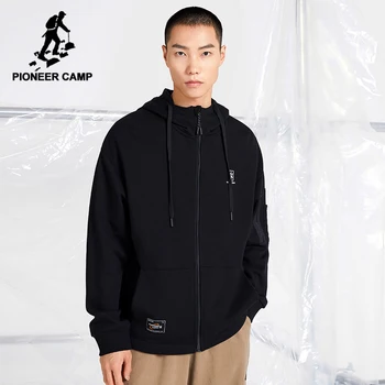 Tabără pionier În 2020 Toamna Sacou Negru Bărbați Windproof Streetwear Uza Canadiană Jachete Bărbați Îmbrăcăminte XLW023009