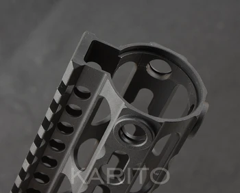 Tactic AR15 Picatinny Keymod Feroviar mânerul din Timp Aluminiu CNC M9553 de 10.5 Inch 27 Cm SPARTA