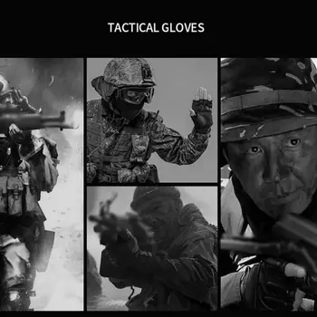 Tactic Mănuși de Degete Militar Armata de Fotografiere de Vânătoare Jumătate-deget Respirabil Motorcross Luptă de Fitness Ciclism Protecție