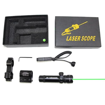 Tactice în Afara Laser Verde Rosu Dot Laser Reglabil Comutator Luneta de Montare Pentru M4A1 AR 15 Ak47 74 Hk 416 Airsoft Pusca