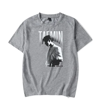 TAEMIN Kpop Super T-shirt Streetwear de Vară de Moda Hip Hop Bărbați Femei T Shirt O-gât Homme Tricou cu Maneci Scurte T-shirt, Blaturi