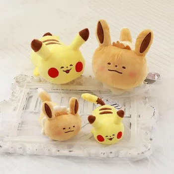 Takara Tomy Pokemon Pikachu Pernă de Pluș Jucărie Drăguț Expresie Eevee Papusa Anime Kawaii Umplute Canapea Decor Cadou pentru Copil