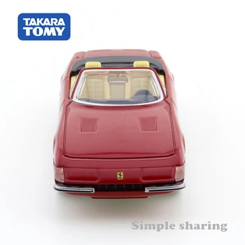 Takara Tomy Tomica Premium Ferrari 365 36 GTS4 Rot Spezial Edition 1/61 Masina Fierbinte Pop pentru Copii Jucarii pentru Autovehicule turnat sub presiune, Metal Model