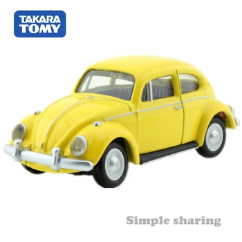 Takara Tomy Tomica Premium No. 32 Volkswagen Tip Model Kit De Colecție Turnat Sub Presiune In Miniatura 1/58 Beetle Mucegai Fierbinte Pop Jucarii Pentru Copii