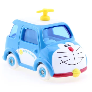 Takara Tomy Tomica Vis Nr. 143 Doraemon Car Hot Pop Pentru Copii Jucarii Pentru Autovehicule Turnat Sub Presiune, Metal Model