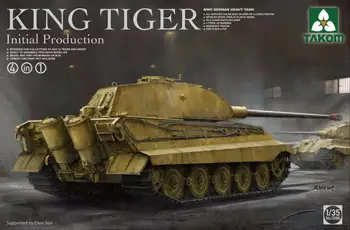 Takom 1/35 2096 Germană De Heavy Tanc King Tiger Producția Inițială