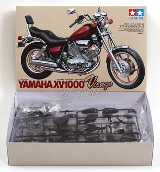 Tamiya 14044 1/12 Scară Yamaha Virago XV1000 Motocicleta Display Colectie de Jucărie din Plastic Asamblare Constructii Model de Kit