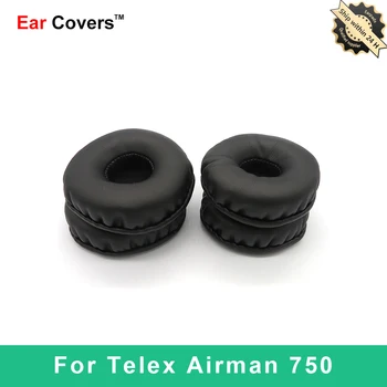Tampoane pentru urechi Pentru Telex Aviator 750 Căști Tampoanele de Înlocuire Cască Ureche Pad din Piele PU Burete Spuma