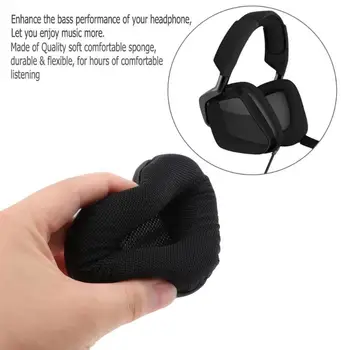 Tampoane pentru urechi Pernuțele pentru Căști de Înlocuire pentru Corsair NULE PRO RGB USB Căști de Gaming Spumă Moale Pernițe Acoperi Caz Nou