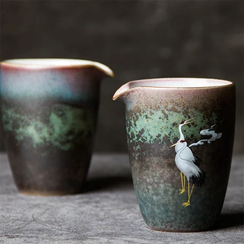 TANGPIN de ceai din ceramica ulcioare macara chineză chaihai gongdaobei accesorii de ceai