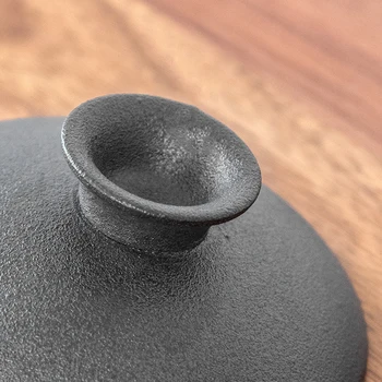 TANGPIN negru vase ceramice gaiwan portelan ceașcă de ceai kung fu seturi de ceai drinkware