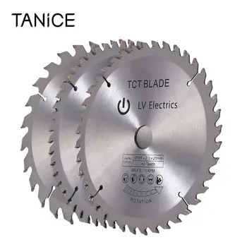 TANiCE 3Pcs TCT pânză de Ferăstrău Circular de Discuri 165mm cu 24/ 40/ 48 Dinte pentru Dewalt Makita Bosch Hitachi Ozito AEG instrumente de uz Casnic