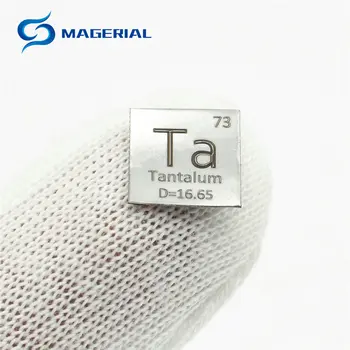 Tantal Tablă Ta Simbiotică Element Metalic de Colectare Experiment științific 10x10x0.1mm Densitate de Dezvoltare