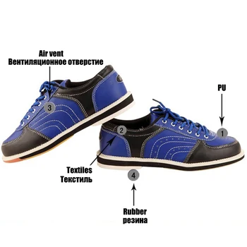TaoBo Profesie Bărbați Femei Pantofi de Bowling Vânzare Fierbinte Respirabil Non-alunecare de Două-Culoare Lumina Amortizare Bowling Adidași Mărimea 32 47 46