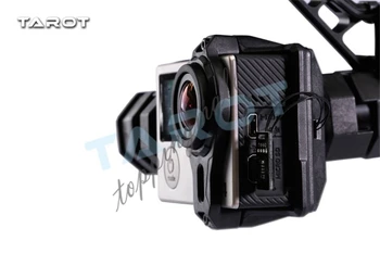 Tarot T4-3D Dual Shock-Absorber Gimbal Pentru Gopro Hero4/3+/3 Dublu TL3D02 50% OFF