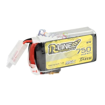 Tattu R-Line 1.0 LiPo 11.1 V 750mah 14.8 V 95C 3S 4S1P Acumulator Lipo Pack Cu XT30 Plug pentru RC FPV Racing Drona Quadcopter