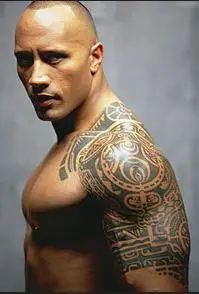 Tatuaj temporar 'Fast&Furious' Dwayne The Rock Johnson tatuaj de dimensiuni mari brațul detașabil, rezistent la apa flash tatuaj tatuaj pentru om,1 buc
