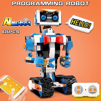 Technic Jucărie App de Control inteligent robot de Cizme Creative Set de Instrumente de Programare, cum ar Aimubot Blocuri caramizi Copii cadouri
