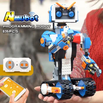 Technic Jucărie App de Control inteligent robot de Cizme Creative Set de Instrumente de Programare, cum ar Aimubot Blocuri caramizi Copii cadouri