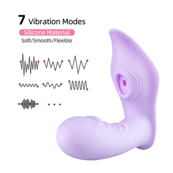 Telecomanda Wireless Suge Vibratorul pentru Femei punctul G și Clitorisul Fraier Stimulator Clitoris Penis artificial Jucarii Sexuale Magazin pentru Adulti, Cupluri