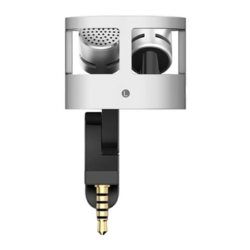 Telefon portabil Studio Interviu Microfon Pentru SONY STM10 Mini Cântând Înregistrare Microfon pentru Samsung Smartphone-uri Universale