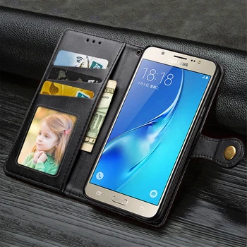 Telefonul Caz Acoperire Pentru Samsung Galaxy J7 2016 Caz Samsung J7 2016 Flip Portofel Din Piele Capac De Protecție, J, 7, 2016 J710 Fundas Coque