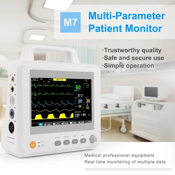 Tensiunea SPO2-Puls, Temperatura, Respirația terapie INTENSIVĂ CCU Monitor Pacient Multiparametru Multi parametri monitor pacient