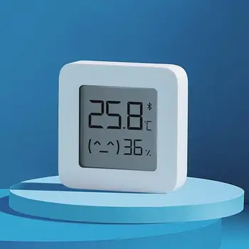 Termometru Higrometru 2 Smart BT Ecran LCD Digital Mijia Bluetooth Temperatură și Umiditate Senzor de Umiditate Metru Consumabile