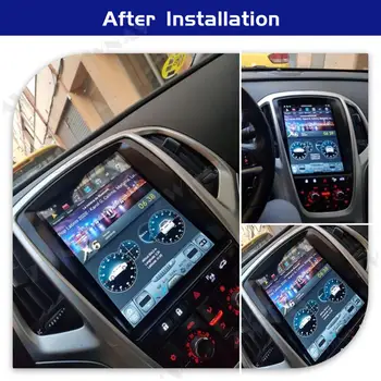 Tesla Android cu Ecran De 9 Auto Multimedia Player Pentru OPEL Vauxhall Holden Astra J 2010-2013 Navigatie GPS Radio stereo BT unitatea de cap