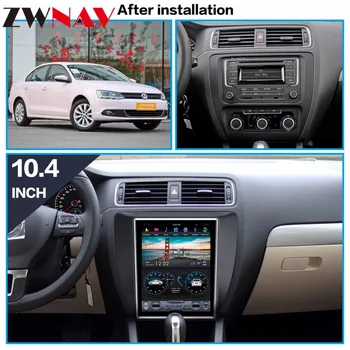 Tesla stil 10.4 Ecran MARE, Android 7.1 unitatea de navigatie gps Auto Pentru VW Volkswagen Jetta 2011+ radio auto stereo recorder dvd