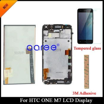Testat de Garantare Clasa AAA Pentru HTC ONE M7 Ecran LCD Pentru HTC ONE M7 Ecran LCD Display Touch Digitizer Asamblare