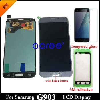 Testat Super AMOLED Pentru SAMSUNG S5 NEO G903 Display LCD pentru Samsung G903F S5 NEO LCD Touch Screen Digitizer Asamblare