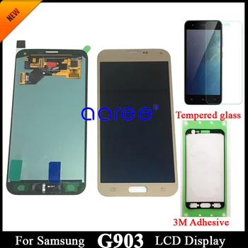 Testat Super AMOLED Pentru SAMSUNG S5 NEO G903 Display LCD pentru Samsung G903F S5 NEO LCD Touch Screen Digitizer Asamblare