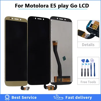Testate lcd display Pentru Motorola Moto E5 juca Du-te LCD Touch Screen, Digitizer inlocuire Ansamblu display lcd PENTRU Moto XT1920